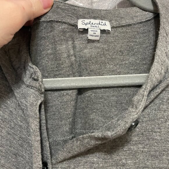 SPLENDID Shorts Romper w 3/4 Sleeves - Best for Travel - Size S (Read Descript.) - Picture 6 of 8